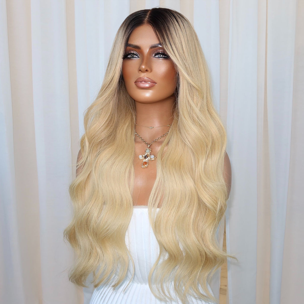 YEEZY PLATINUM | HD FULL LACE STRETCH CAP