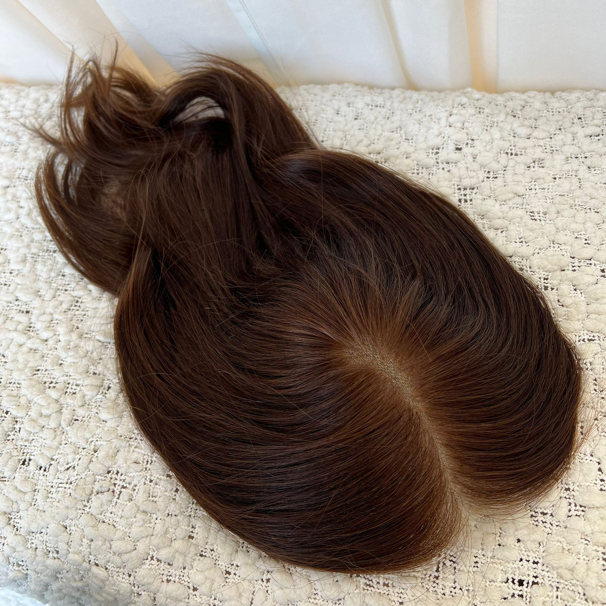 KING KYLIE DARK BROWN | HD TOPPER | 16 INCHES
