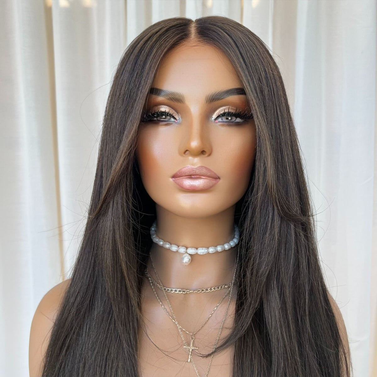 AIMEE | HD FULL LACE STRETCH CAP | M-L| MADE TO ORDER