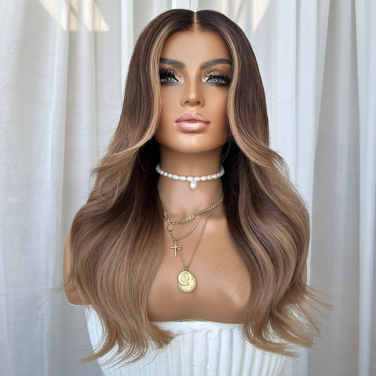 KRISTINA | HD FULL LACE STRETCH CAP | XS-S