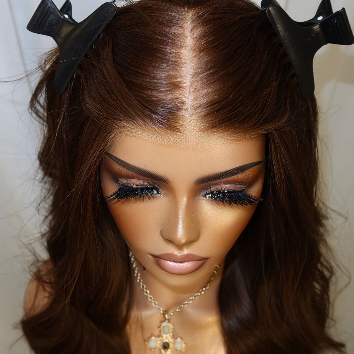 KING KYLIE DARK BROWN | HD CLOSURE | S-M