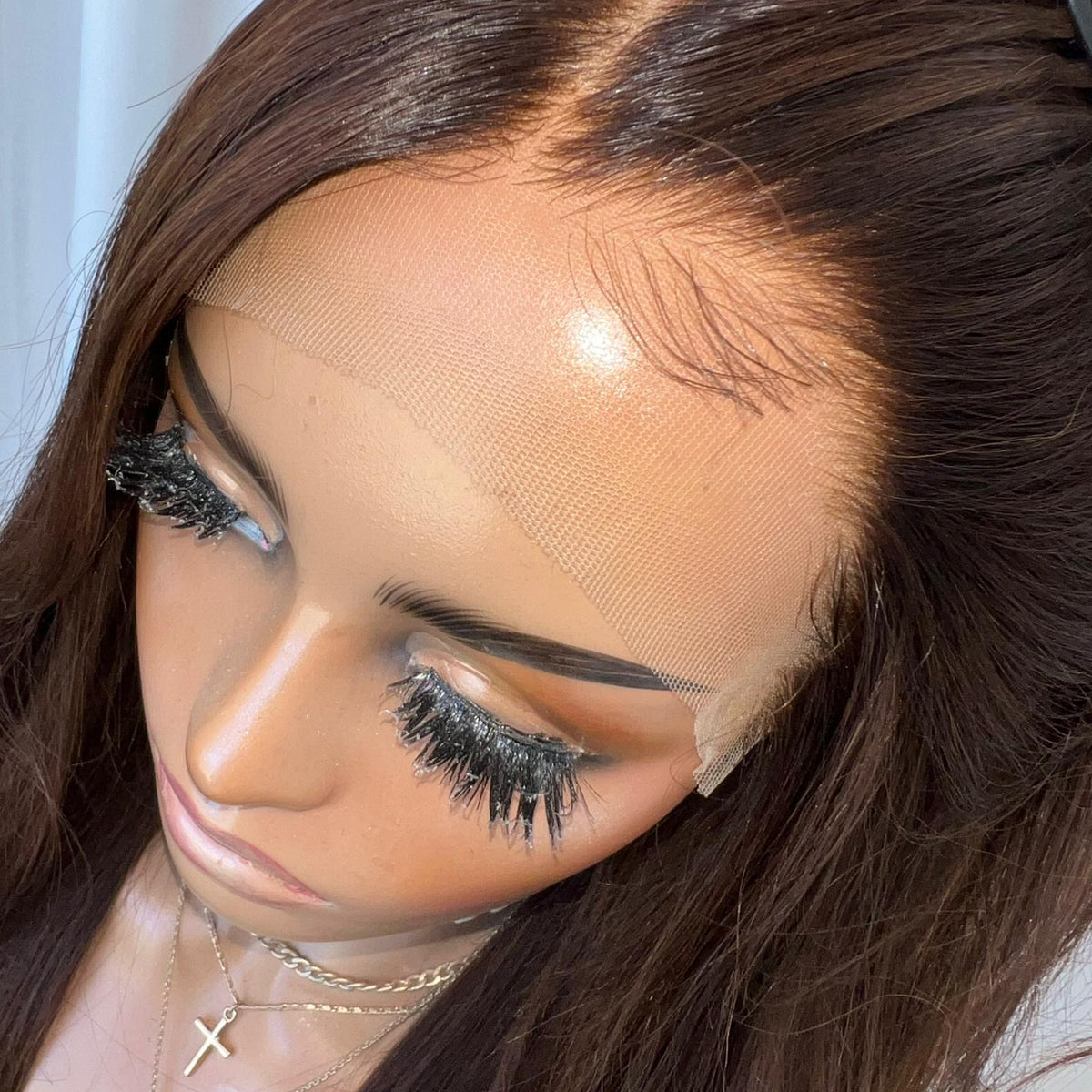 MADISON BROWN | HD FULL LACE STRETCH CAP | X-S