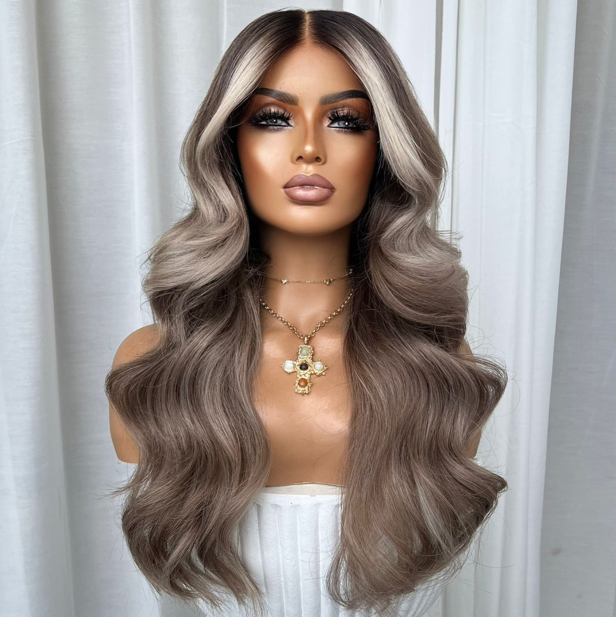 KHLOE | HD FULL LACE STRETCH CAP | S-M