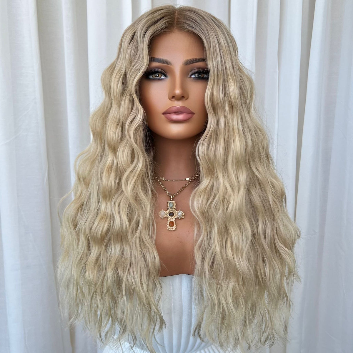 ASHLIE | HD FULL LACE STRETCH CAP | S-M