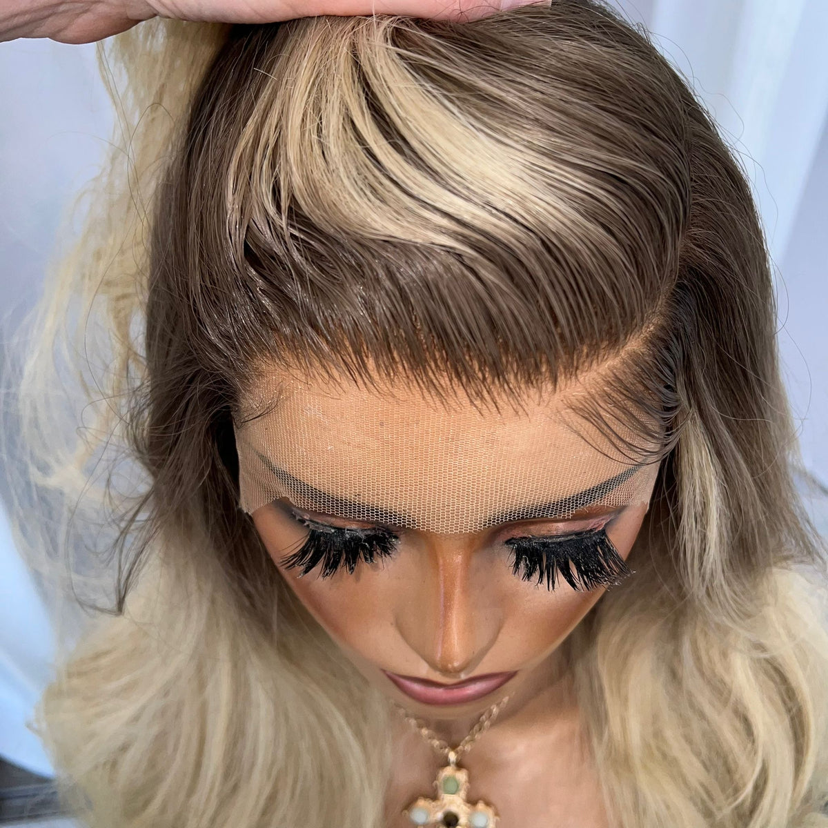 ALINA | HD FULL LACE STRETCH CAP | S-M