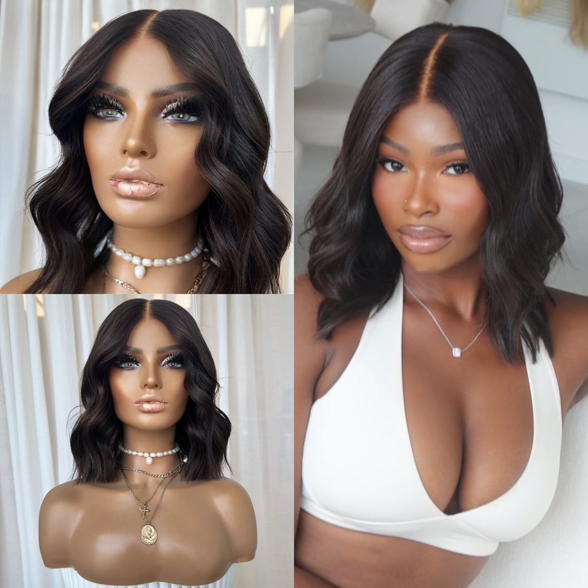 KYLIE RAW WAVY BOB | HD LACE FRONT