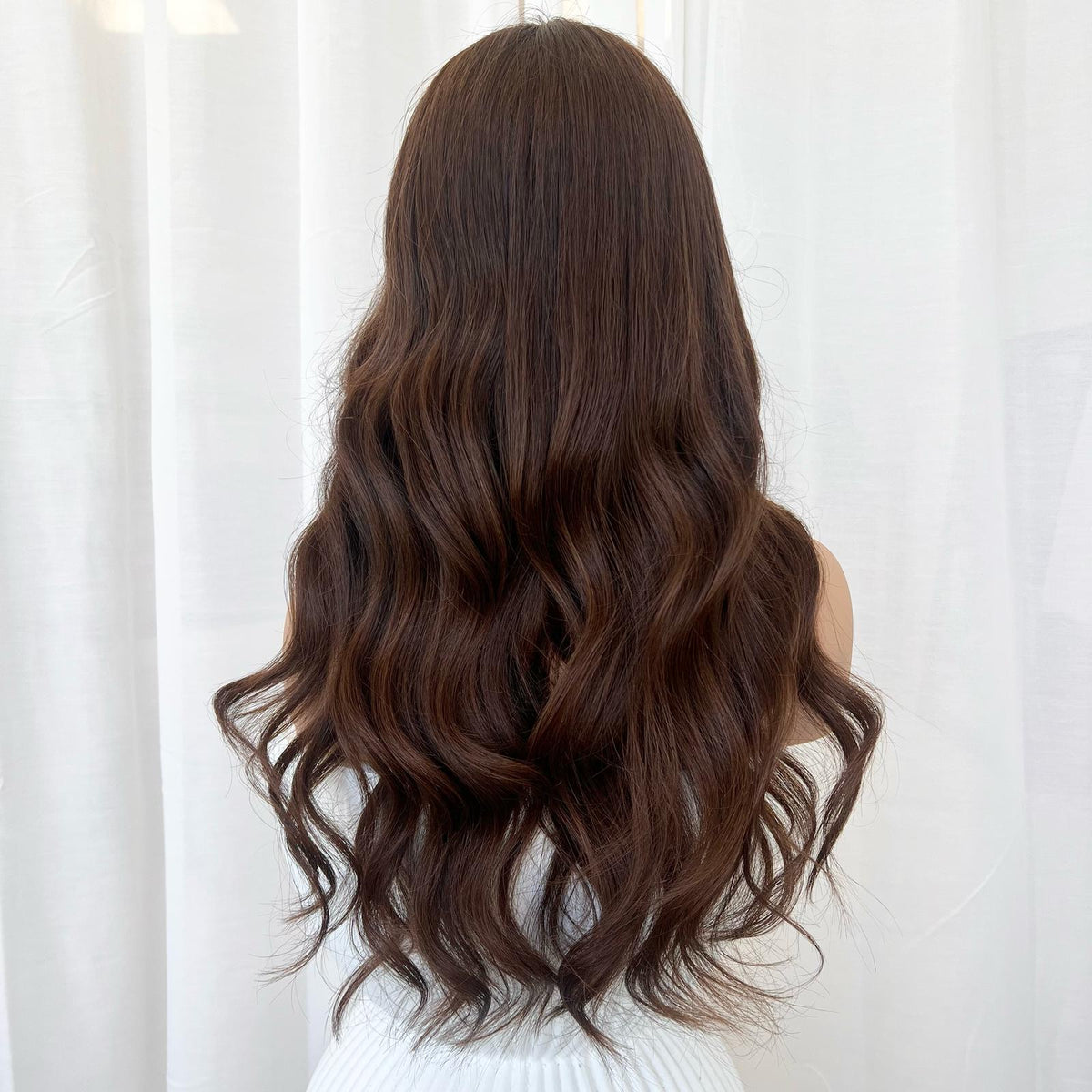 KING KYLIE DARK BROWN | HD FULL LACE STRETCH CAP | CUSTOM MADE