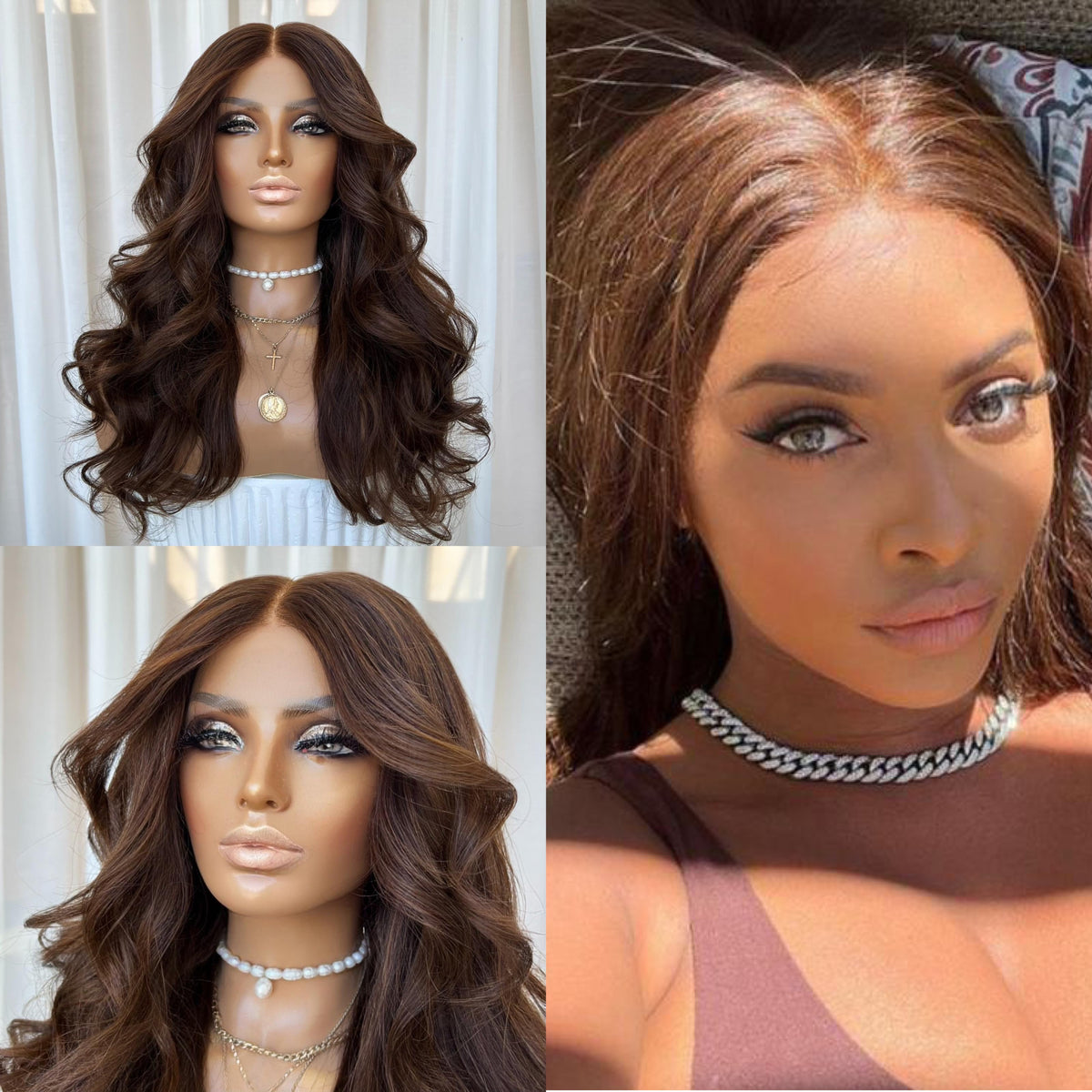 KING KYLIE BROWN | FULL LACE | M+L