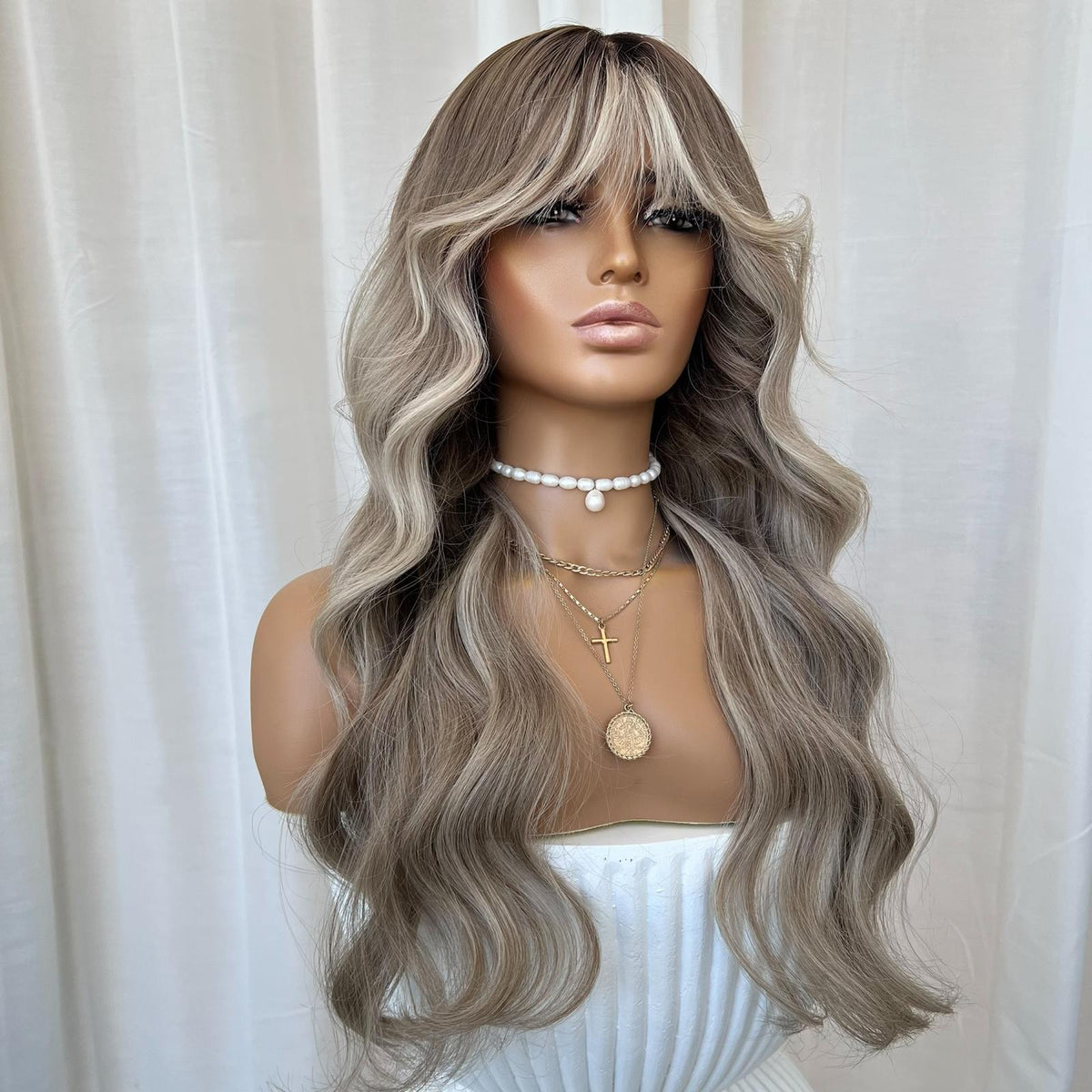 SASKIA | HD FULL LACE STRETCH CAP | XS-S