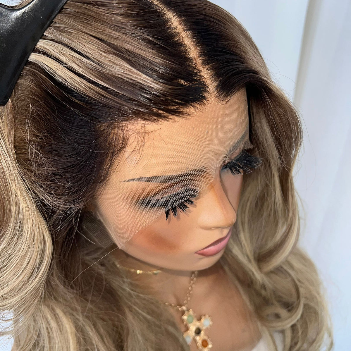 JESSICA BURCIAGA | HD FULL LACE STRETCH CAP | S-M