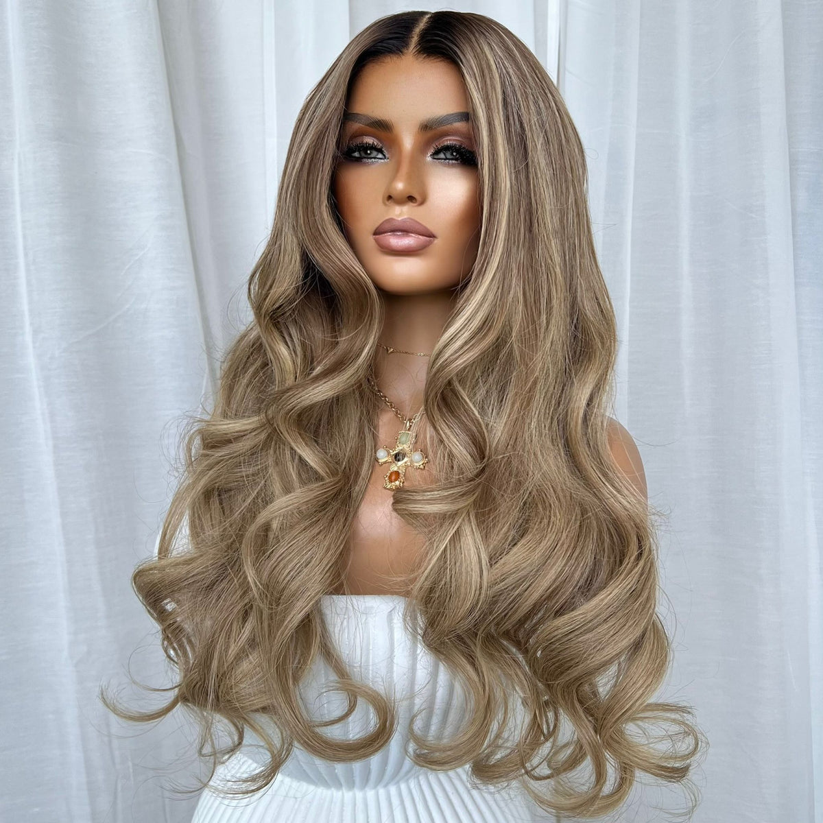 JESSICA BURCIAGA | HD FULL LACE STRETCH CAP | S-M