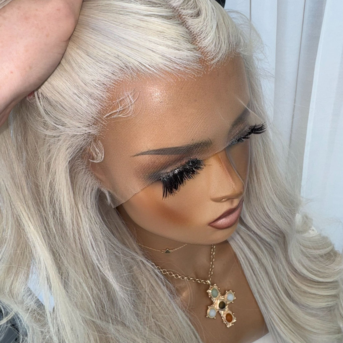 KING KYLIE PLATINUM | HD FULL LACE STRETCH CAP | XS-S | MADE TO ORDER