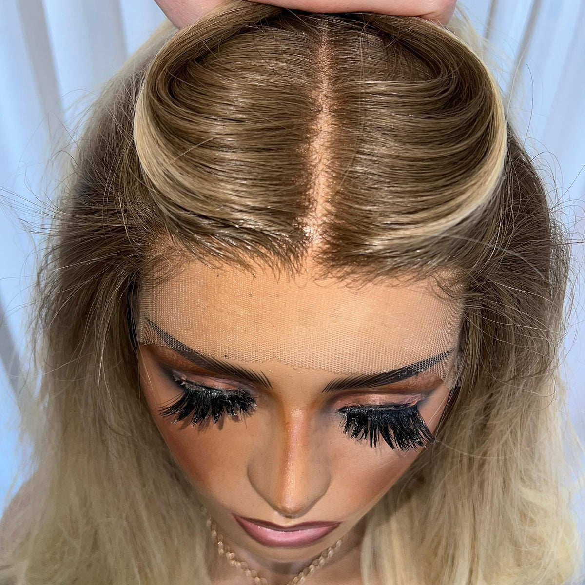 CARDI BLONDE | HD FULL LACE STRETCH CAP | S-M