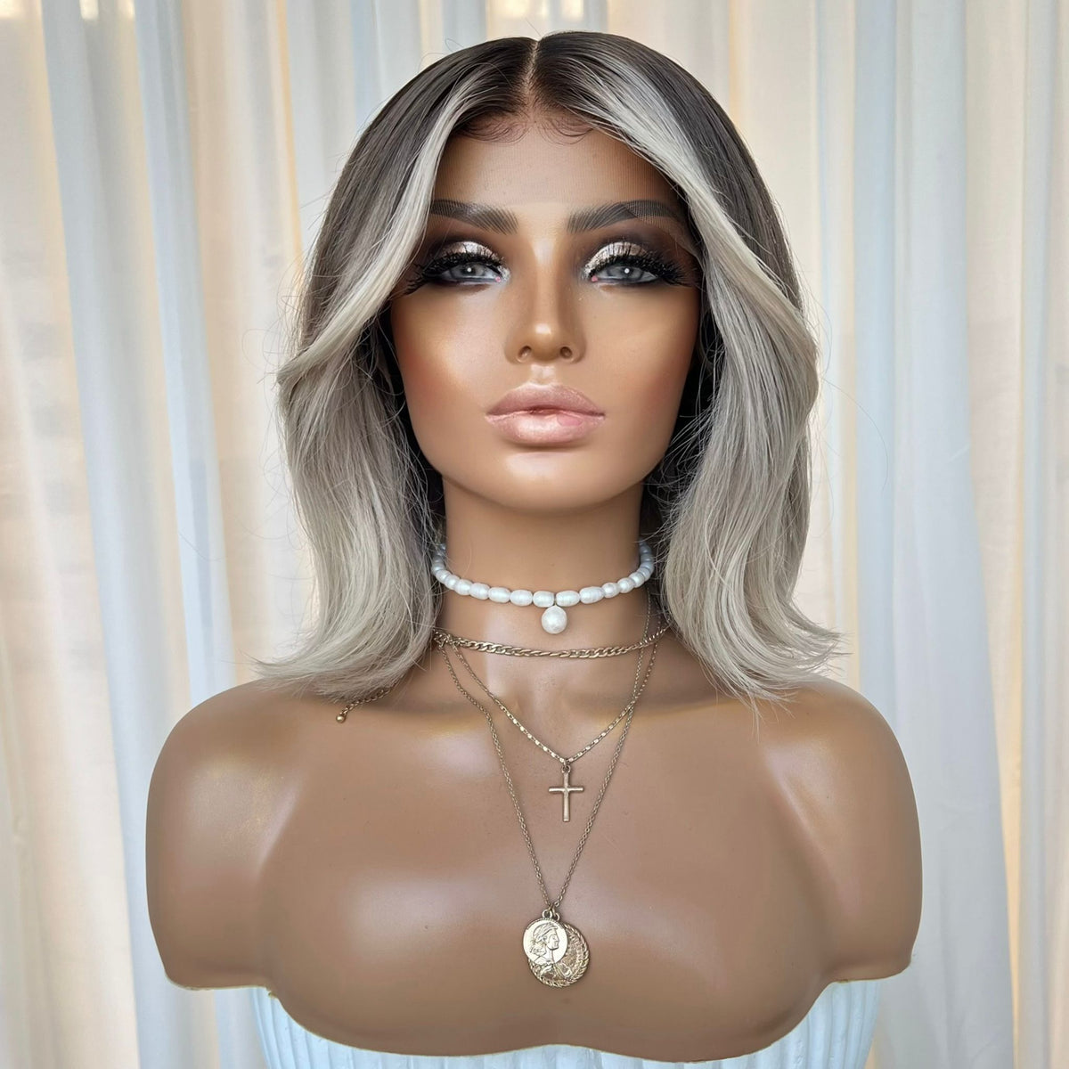 PANDORA | HD FULL LACE STRETCH CAP | S-M