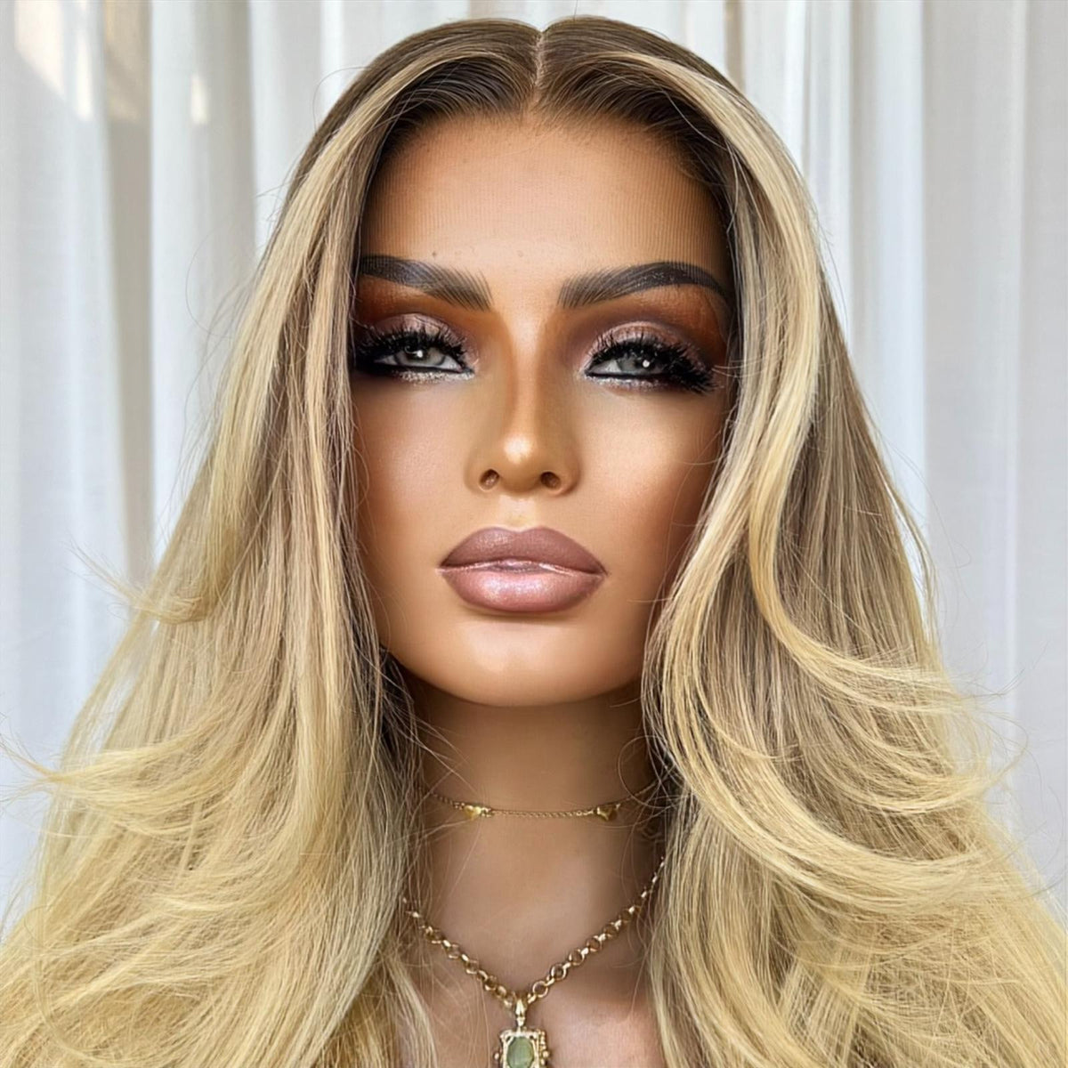 CARDI BLONDE | HD FULL LACE STRETCH CAP | S-M