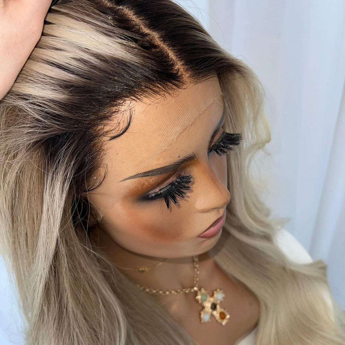 BEYONCÉ | HD FULL LACE STRETCH CAP | S-M