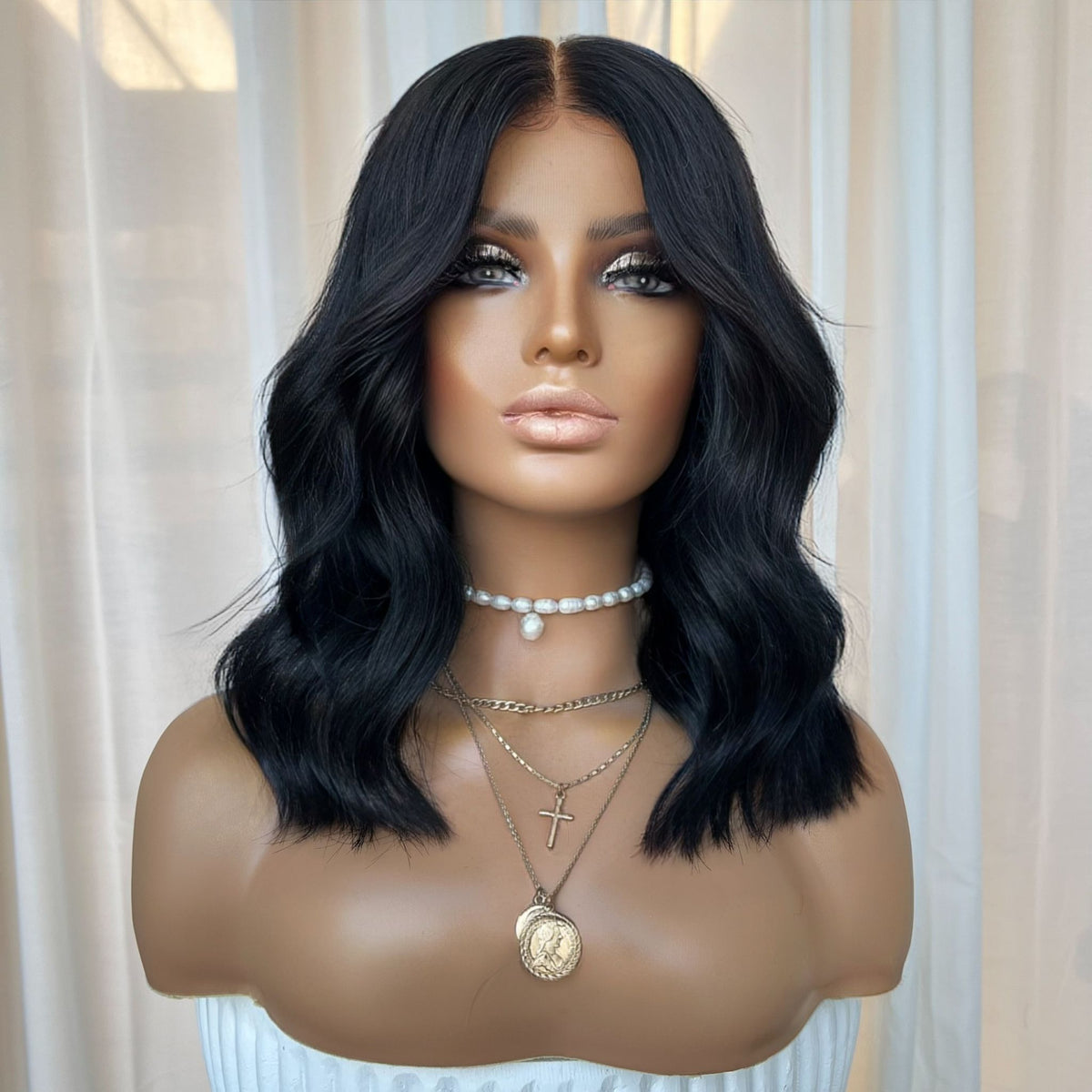 JESSA ROSE BLACK | HD LACE FRONT | XS-S