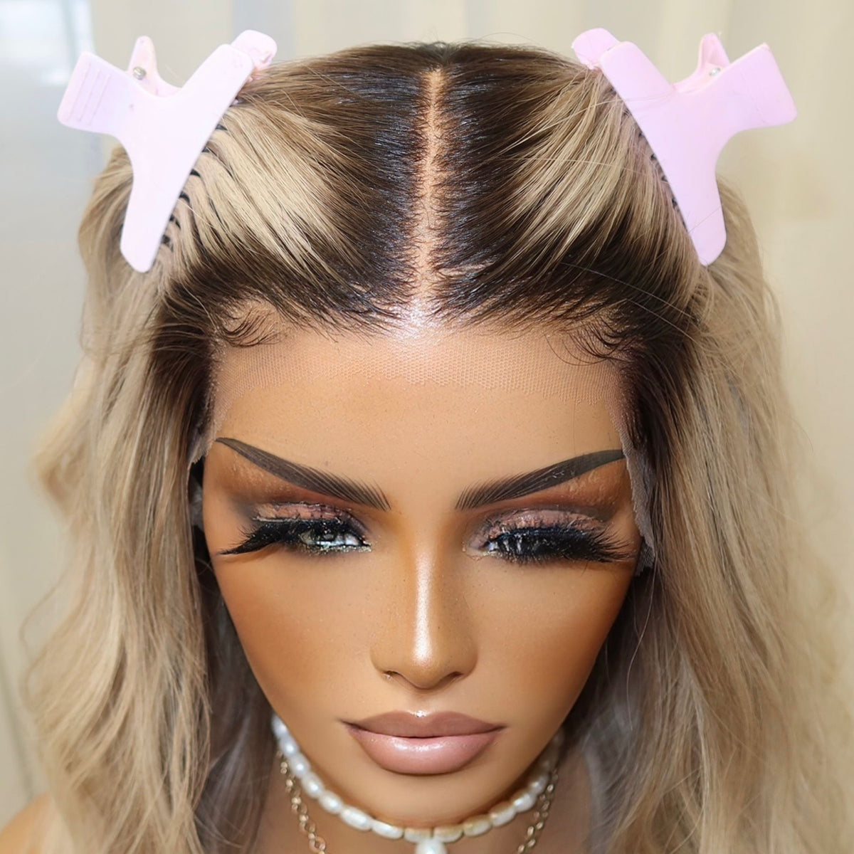 DAISY BLONDE | HD FULL LACE STRETCH CAP