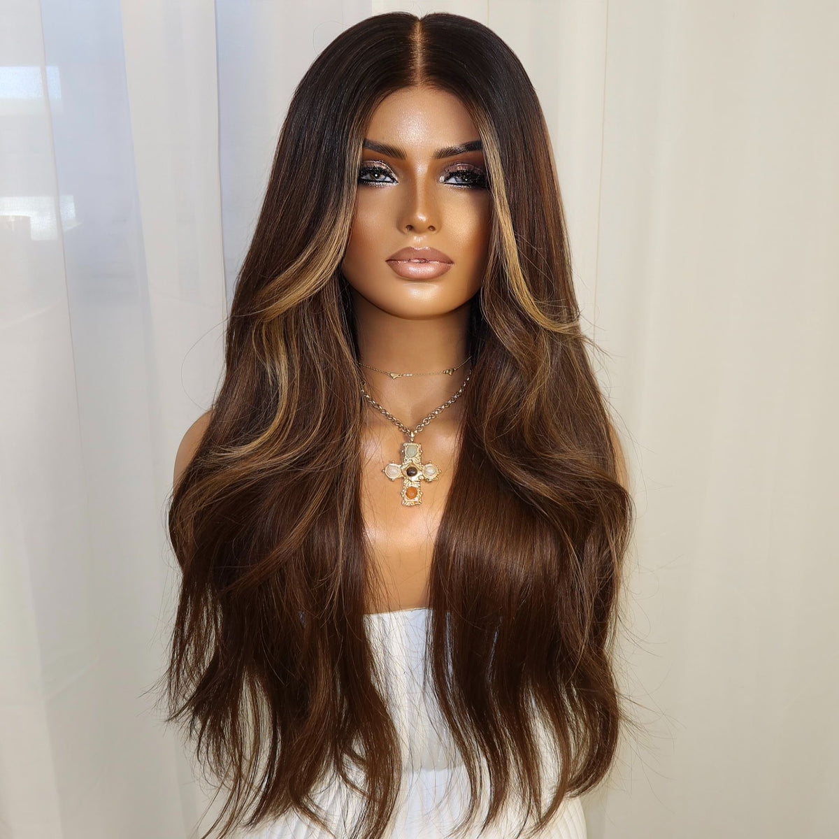 AURELIA | HD FULL LACE STRETCH CAP | S-M