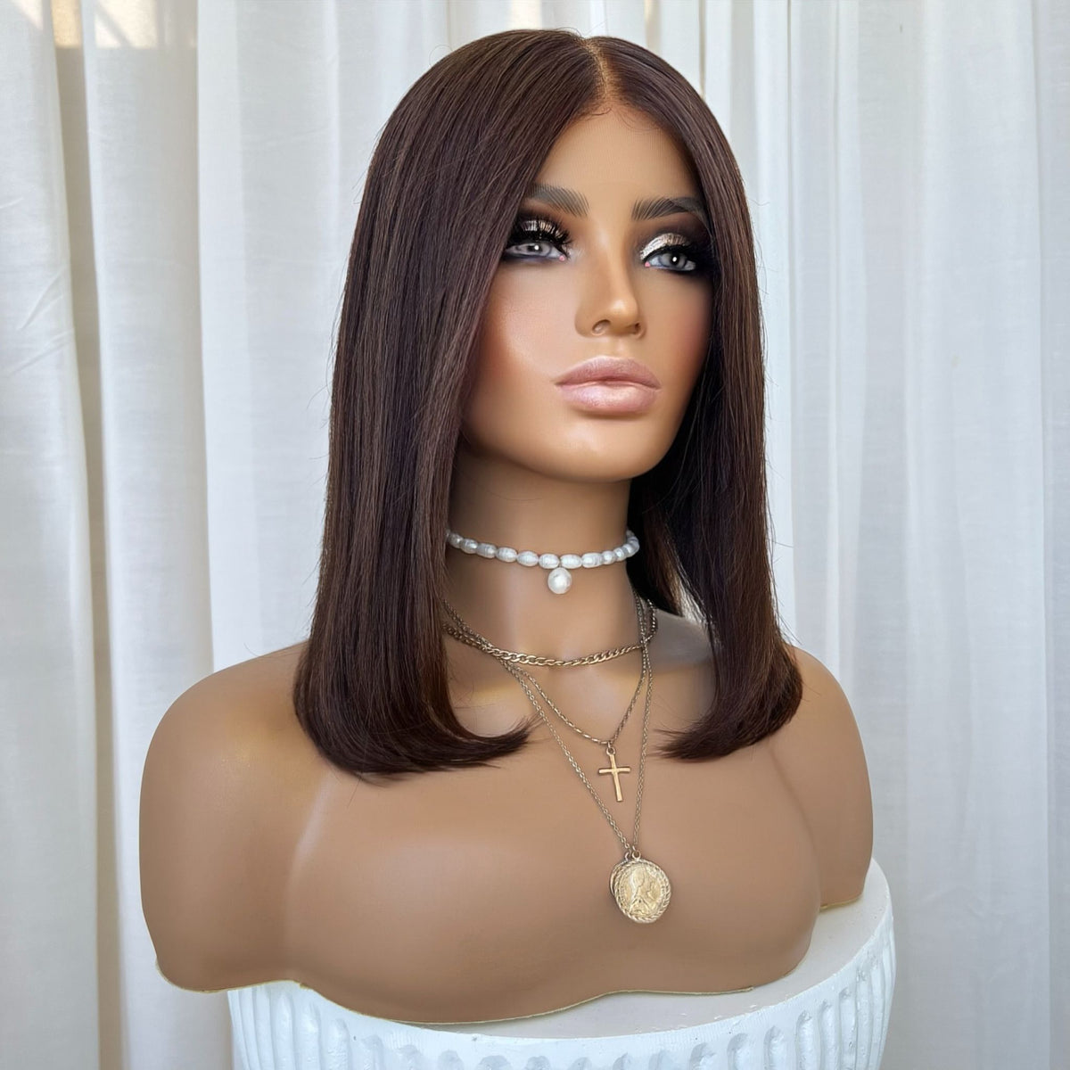 KING KYLIE DARK BROWN | HD LACE FRONT | XS-S