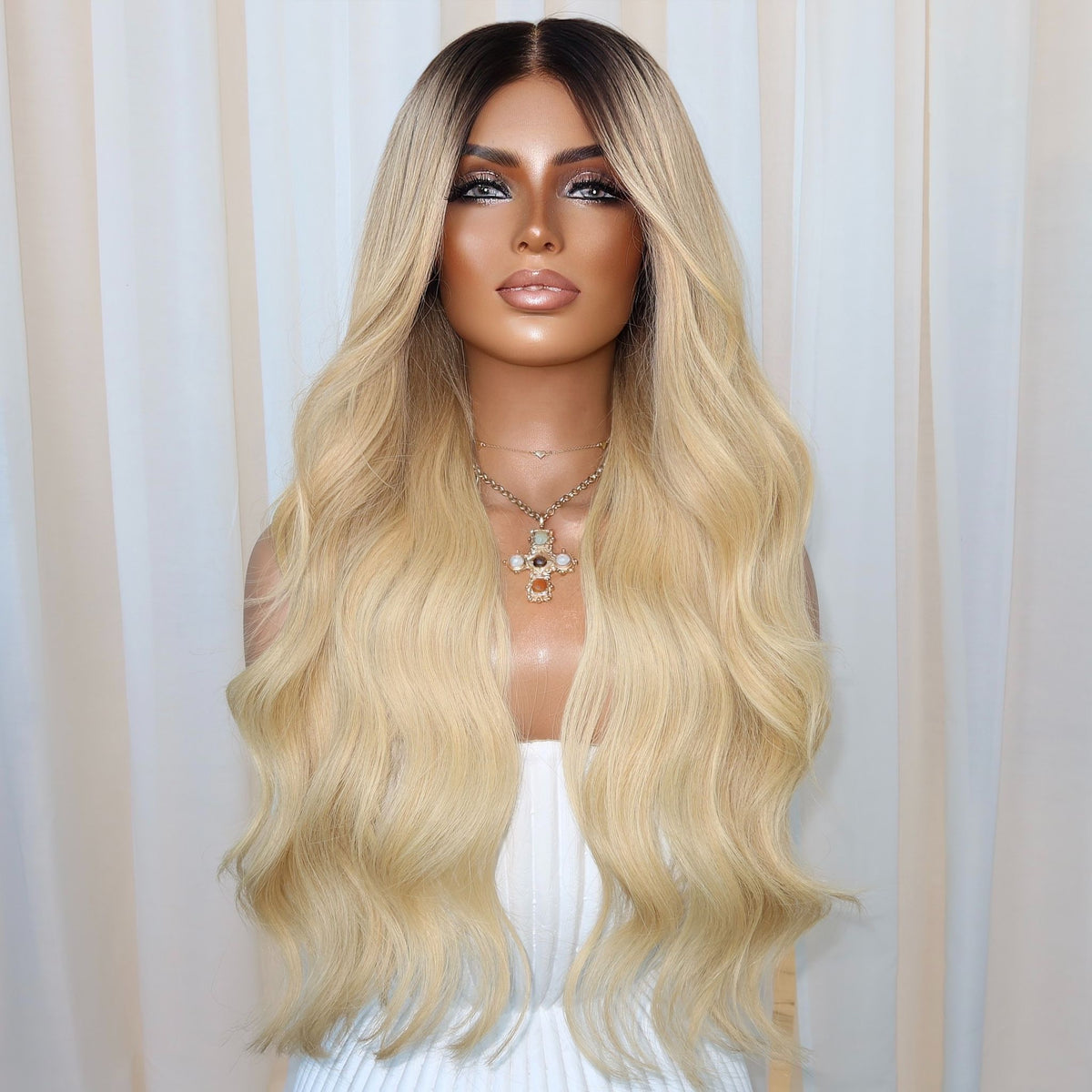 YEEZY PLATINUM | HD FULL LACE STRETCH CAP