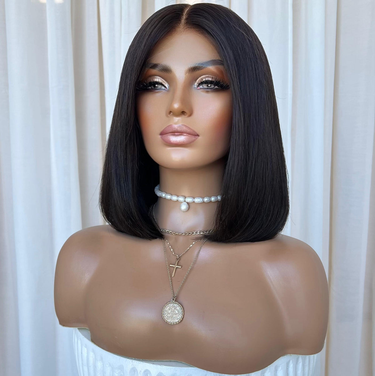 KIM BOB | HD FULL LACE STRETCH CAP | M-L