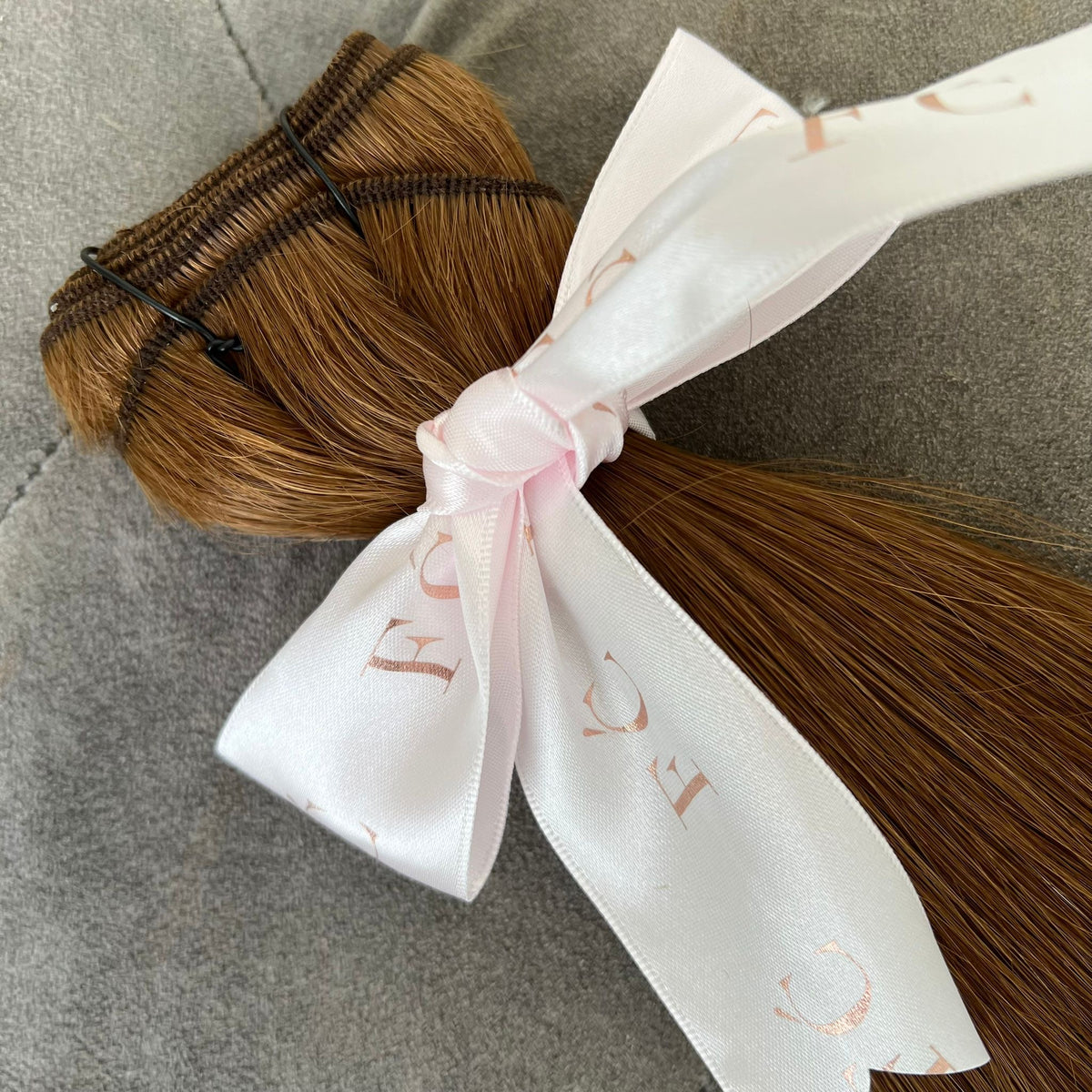 CHESTNUT BROWN | WEFT | 16 INCHES | CUSTOM MADE