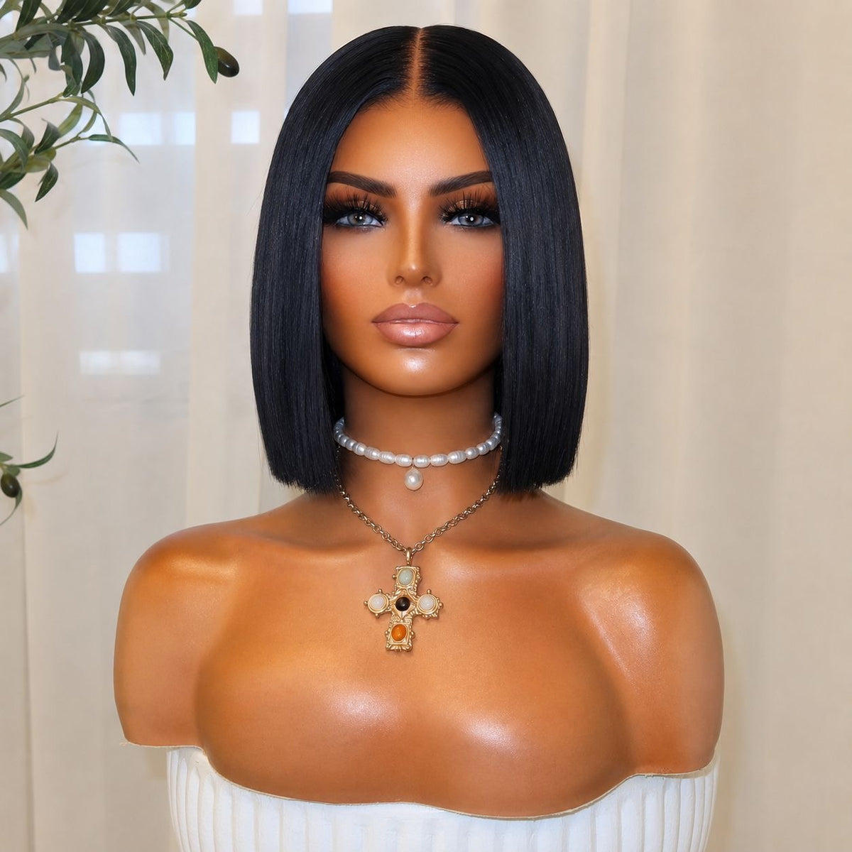 KIM BOB | LACE FRONT | XS-S