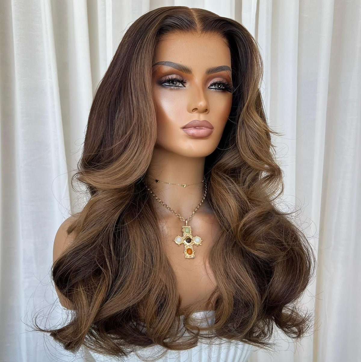 ADRIANA | HD FULL LACE STRETCH CAP