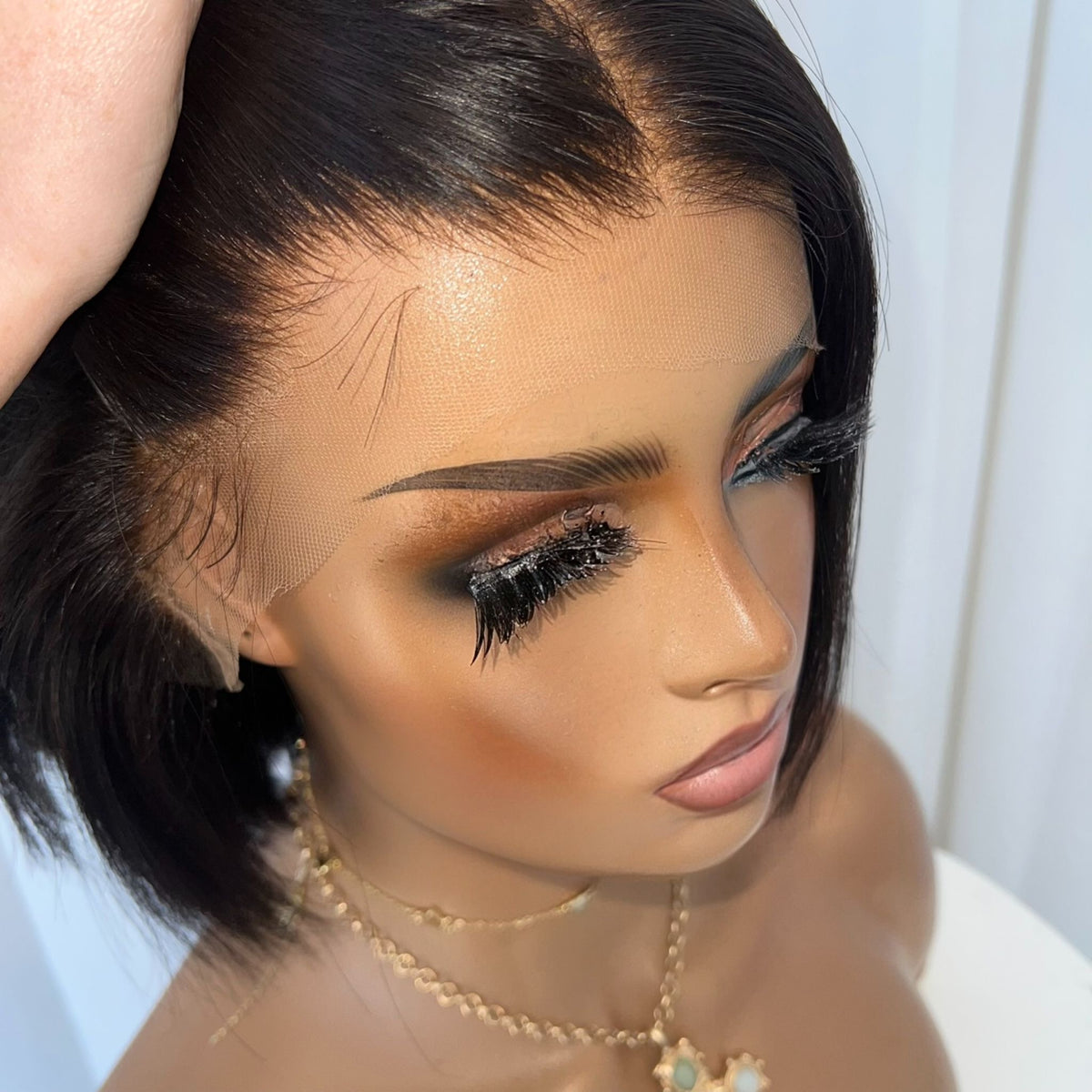 KIM BOB | HD FULL LACE STRETCH CAP | XS-S | MADE TO ORDER