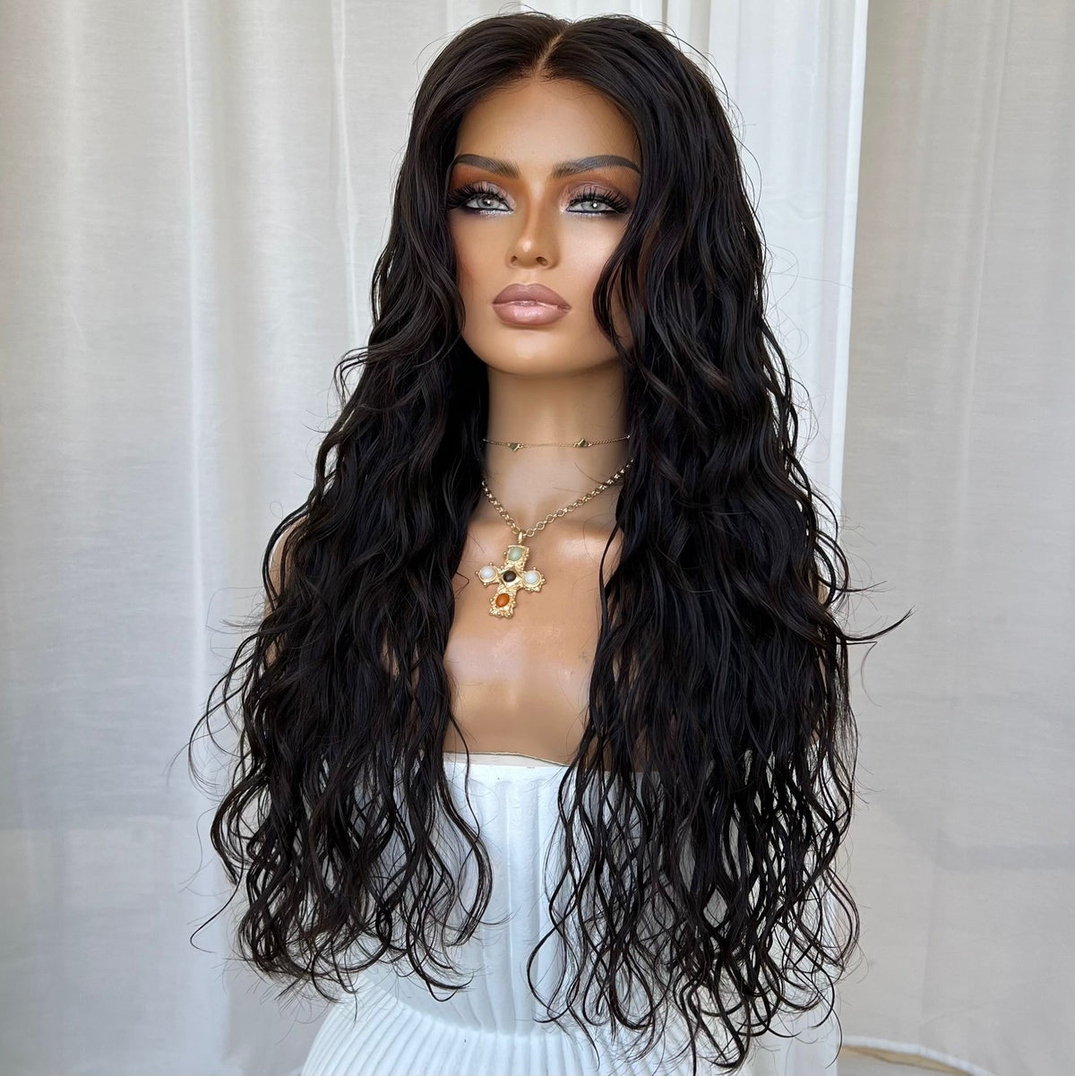 KING KYLIE LOOSE CURL | HD FULL LACE STRETCH CAP | XS-S