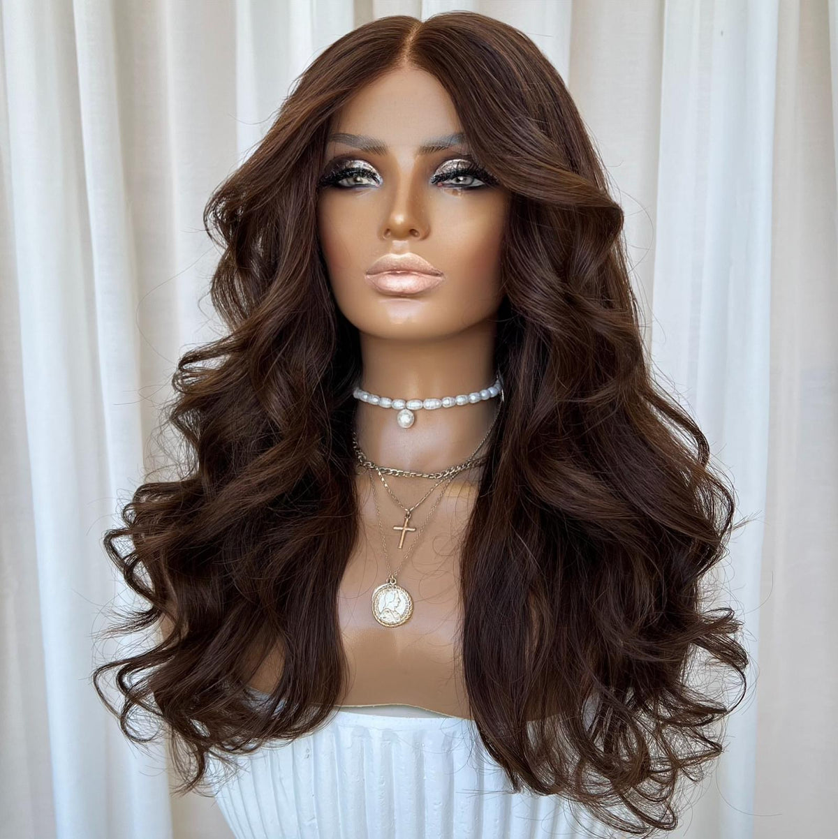 KING KYLIE BROWN | FULL LACE STRETCH CAP | S-M