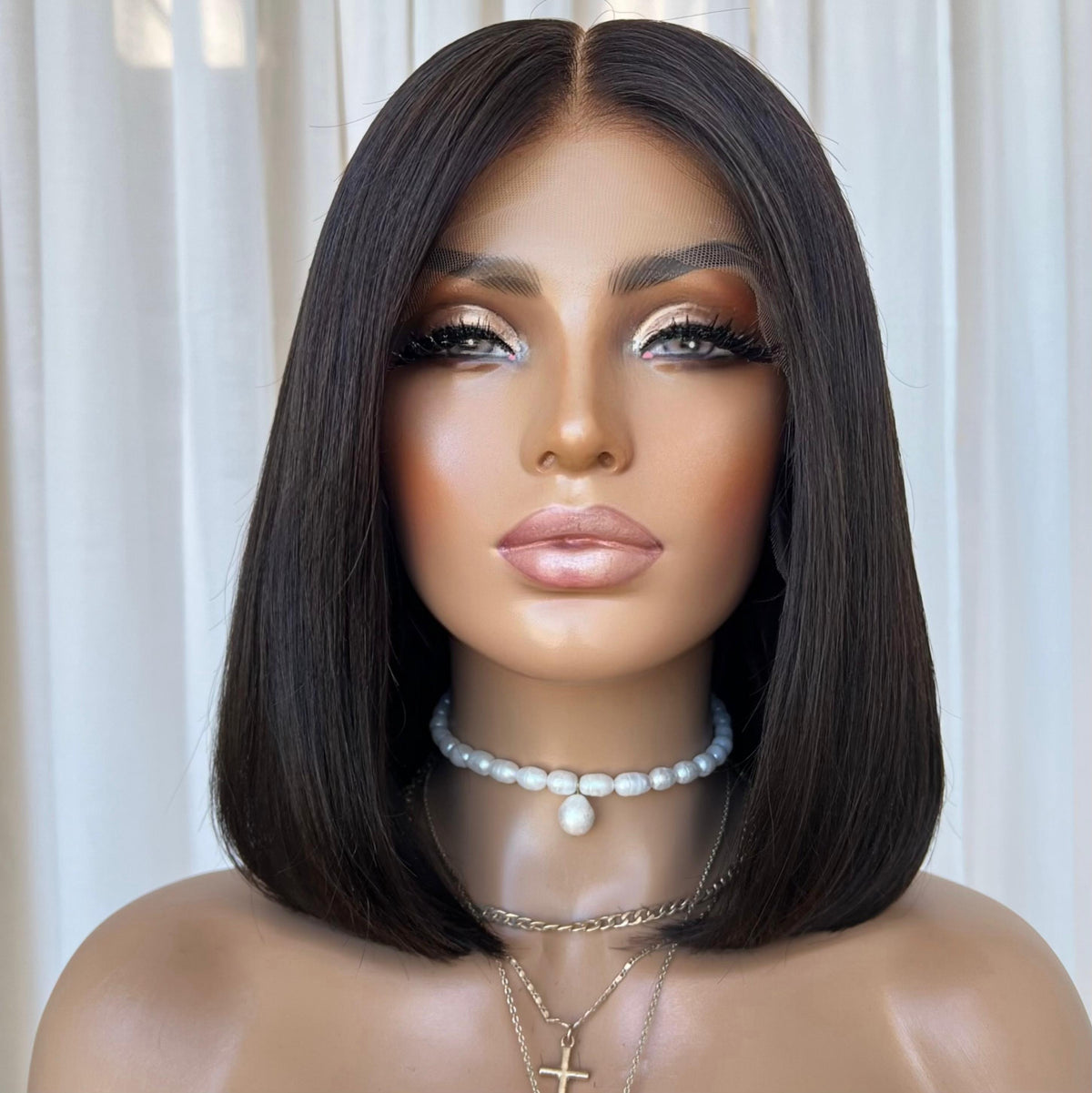 KIM BOB | HD FULL LACE STRETCH CAP | M-L