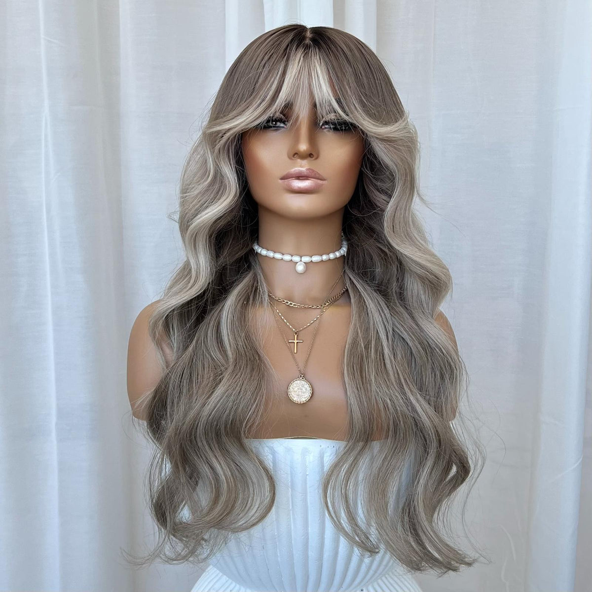 SASKIA | HD FULL LACE STRETCH CAP | XS-S