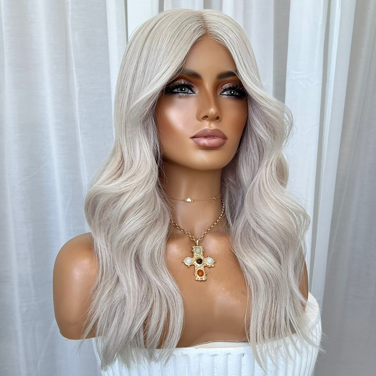 KING KYLIE PLATINUM | HD FULL LACE STRETCH CAP | MADE TO ORDER