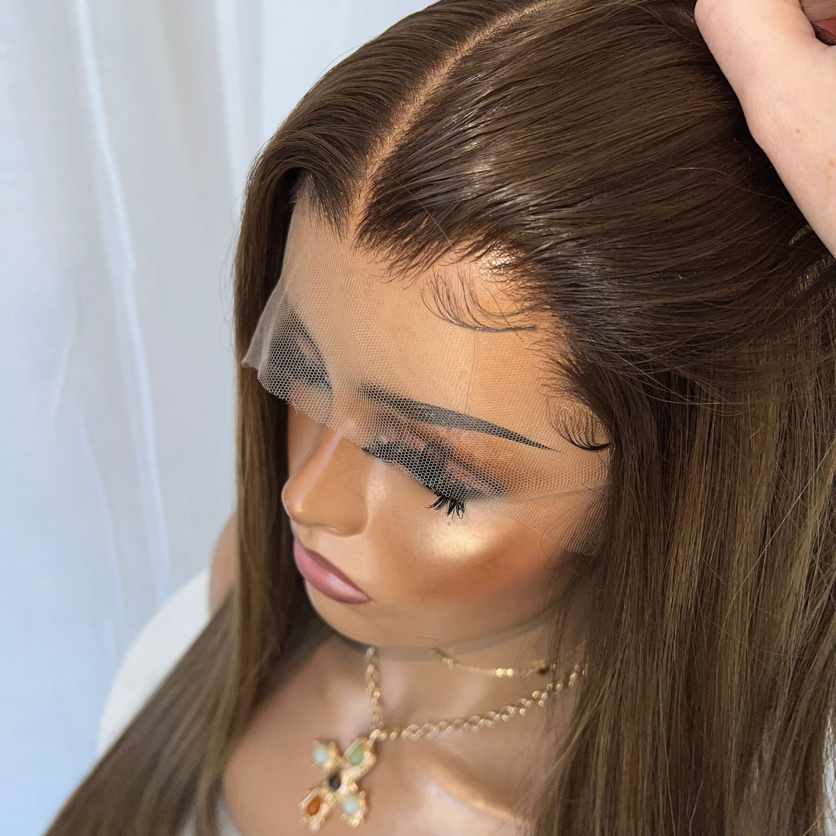 AMARA | HD FULL LACE STRETCH CAP | M-L