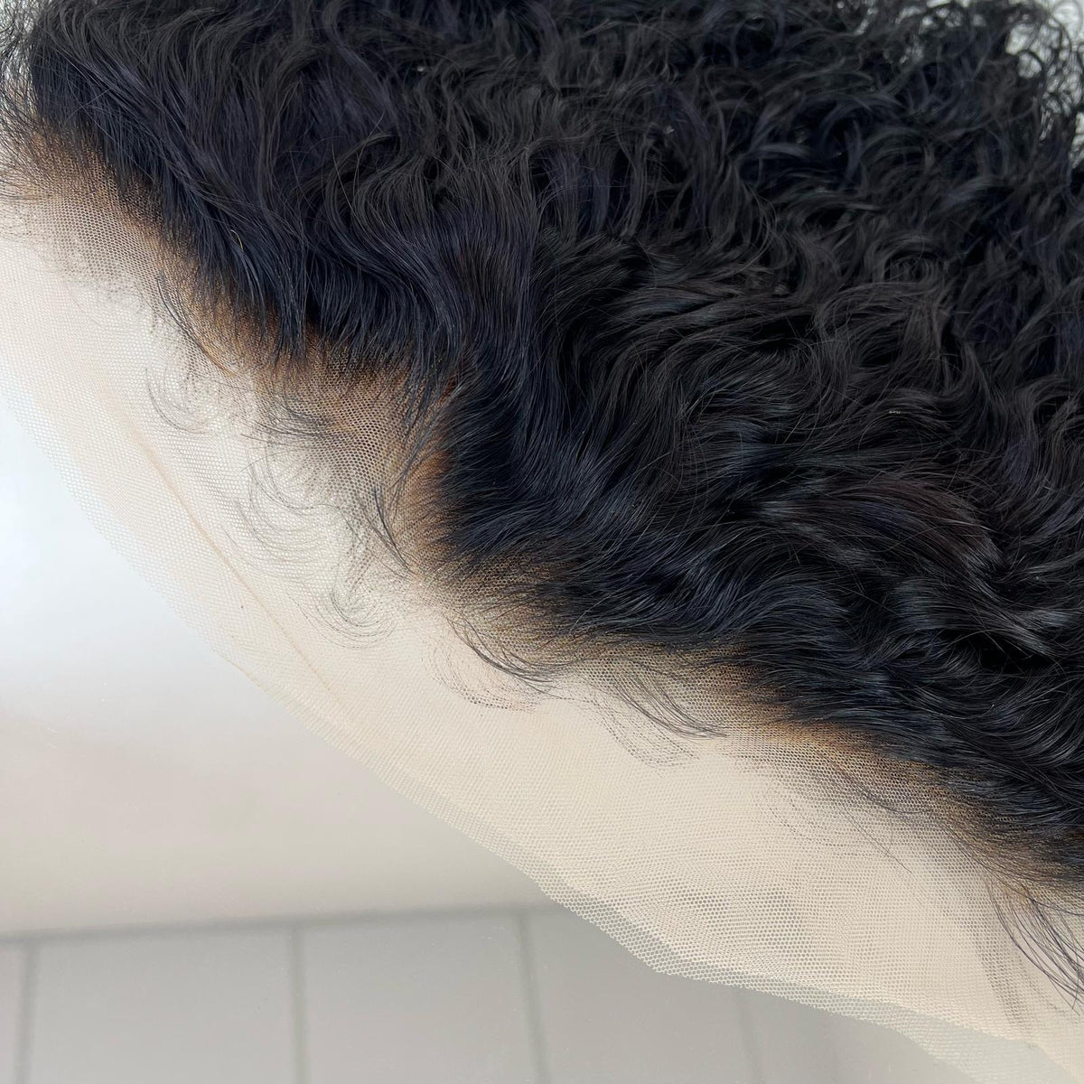 KYLIE BLACK RAW WAVY | FRONTAL | 14 INCHES