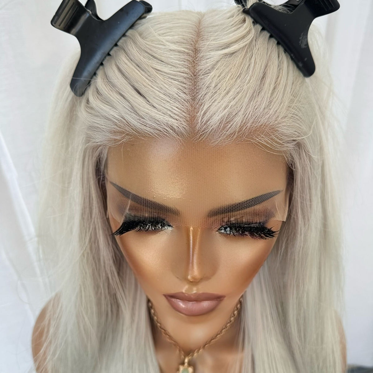 KING KYLIE PLATINUM | HD LACE FRONT | XS-S| MADE TO ORDER