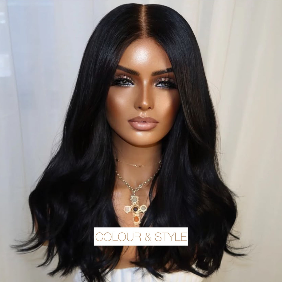 PRE-ORDER FOR AYESHA UPSHAW | KING KYLIE BLACK | HD FULL LACE STRETCH CAP | XXS-XS - 50% DEPOSIT