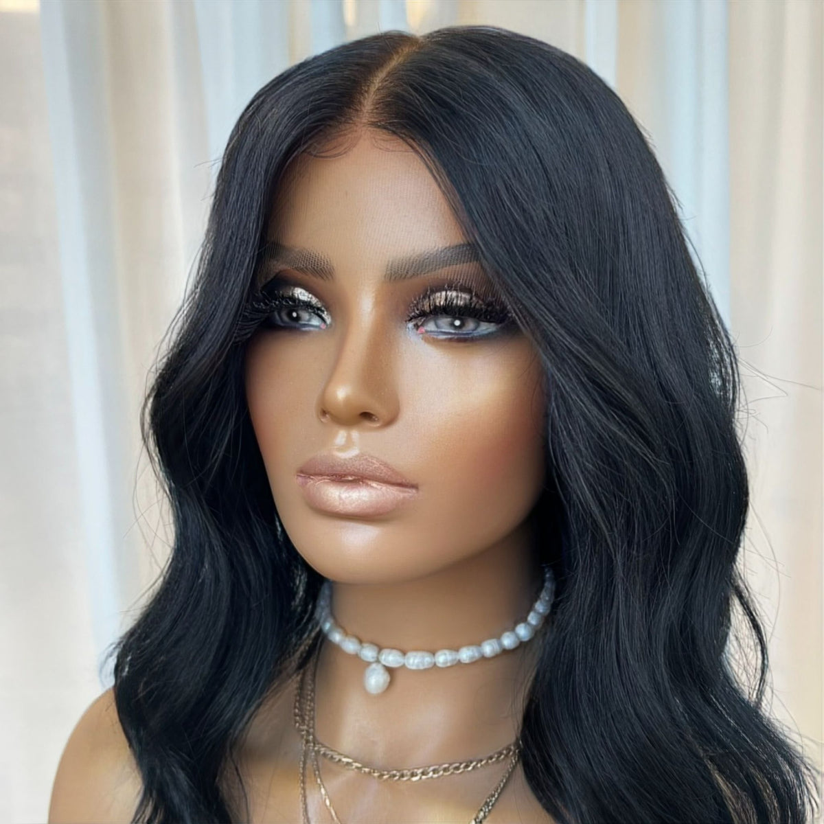JESSA ROSE BLACK | HD LACE FRONT | XS-S