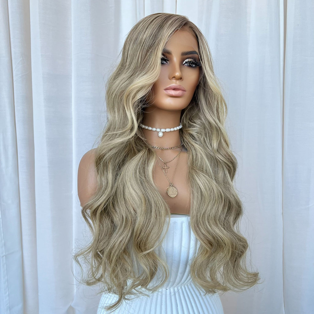 ISSABELLA | HD FULL LACE STRETCH CAP | S-M