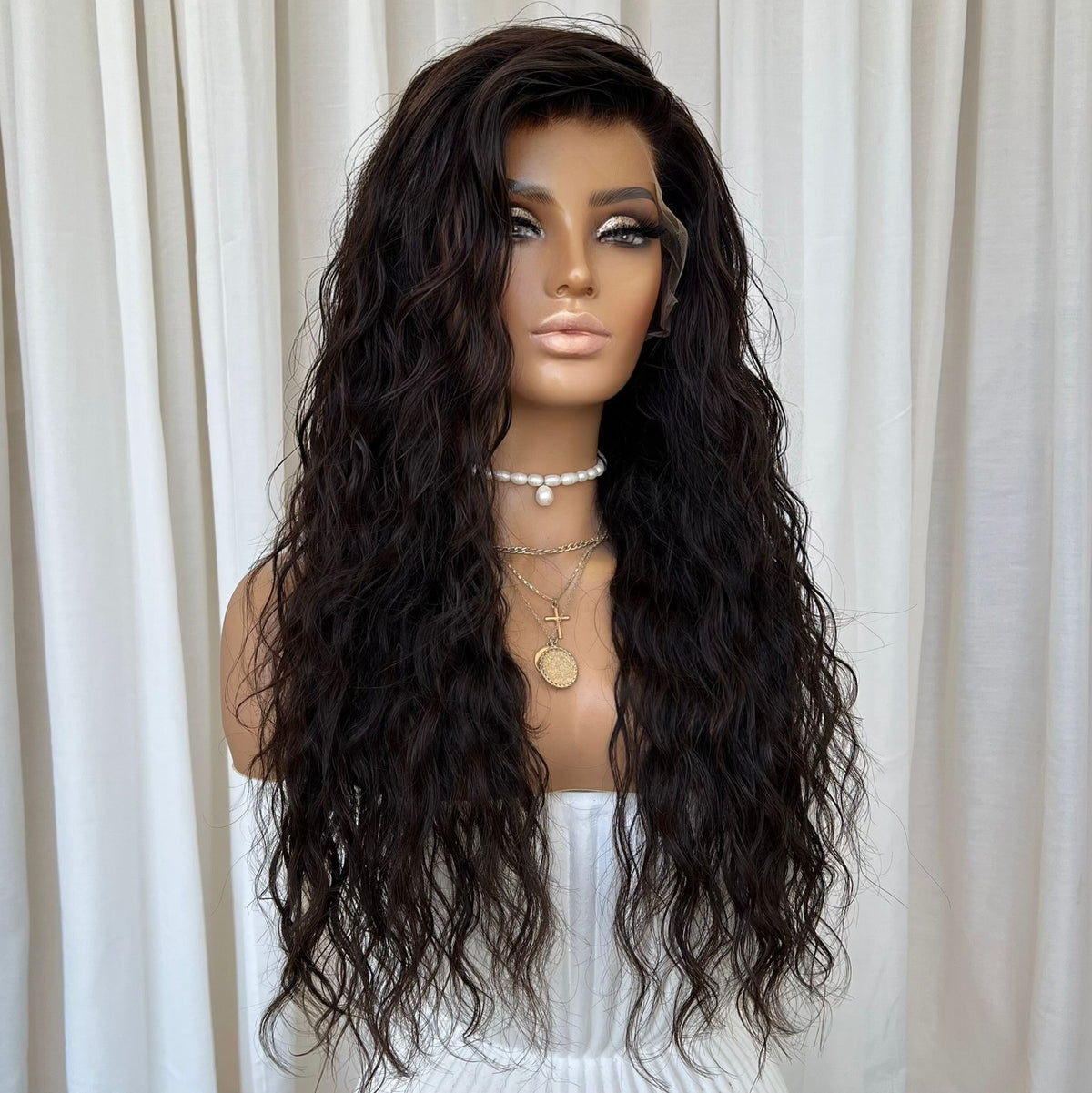 KING KYLIE RAW WAVY | HD FULL LACE STRETCH CAP | MADE TO ORDER