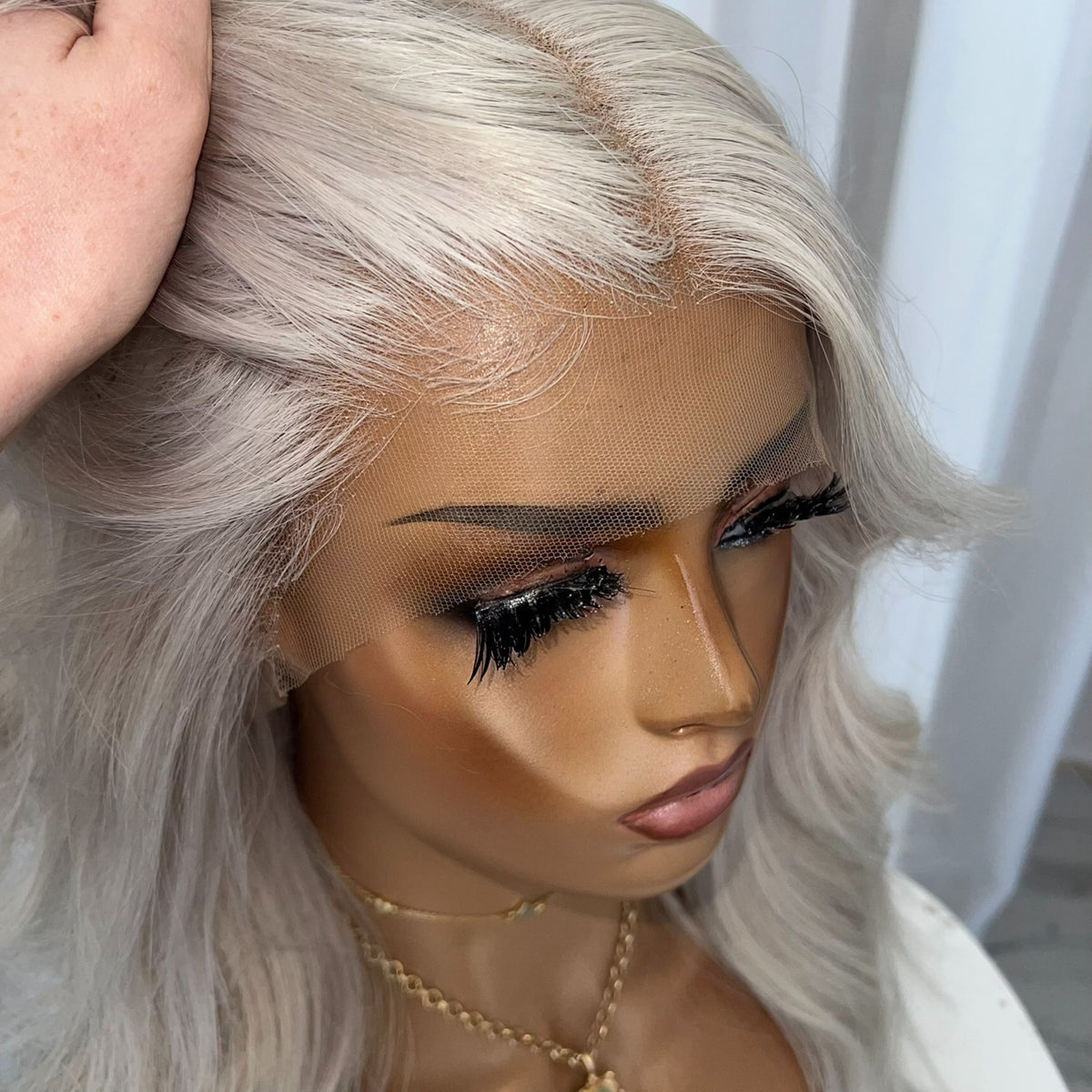 KING KYLIE PLATINUM | HD FULL LACE STRETCH CAP | MADE TO ORDER