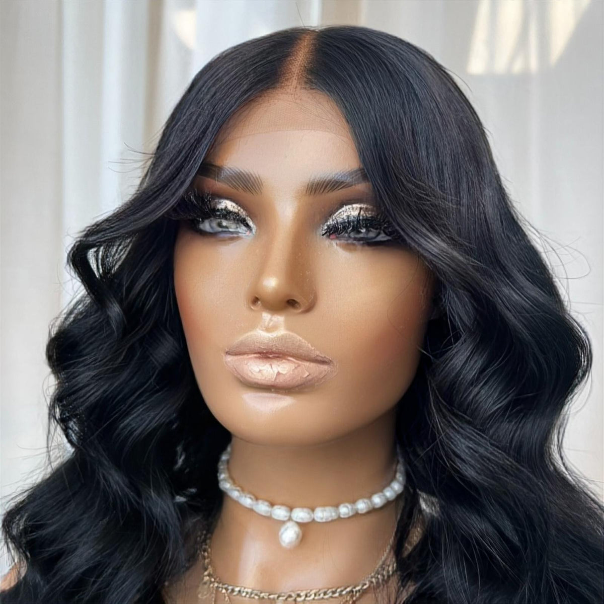 KING KYLIE BLACK | FULL LACE STRETCH CAP