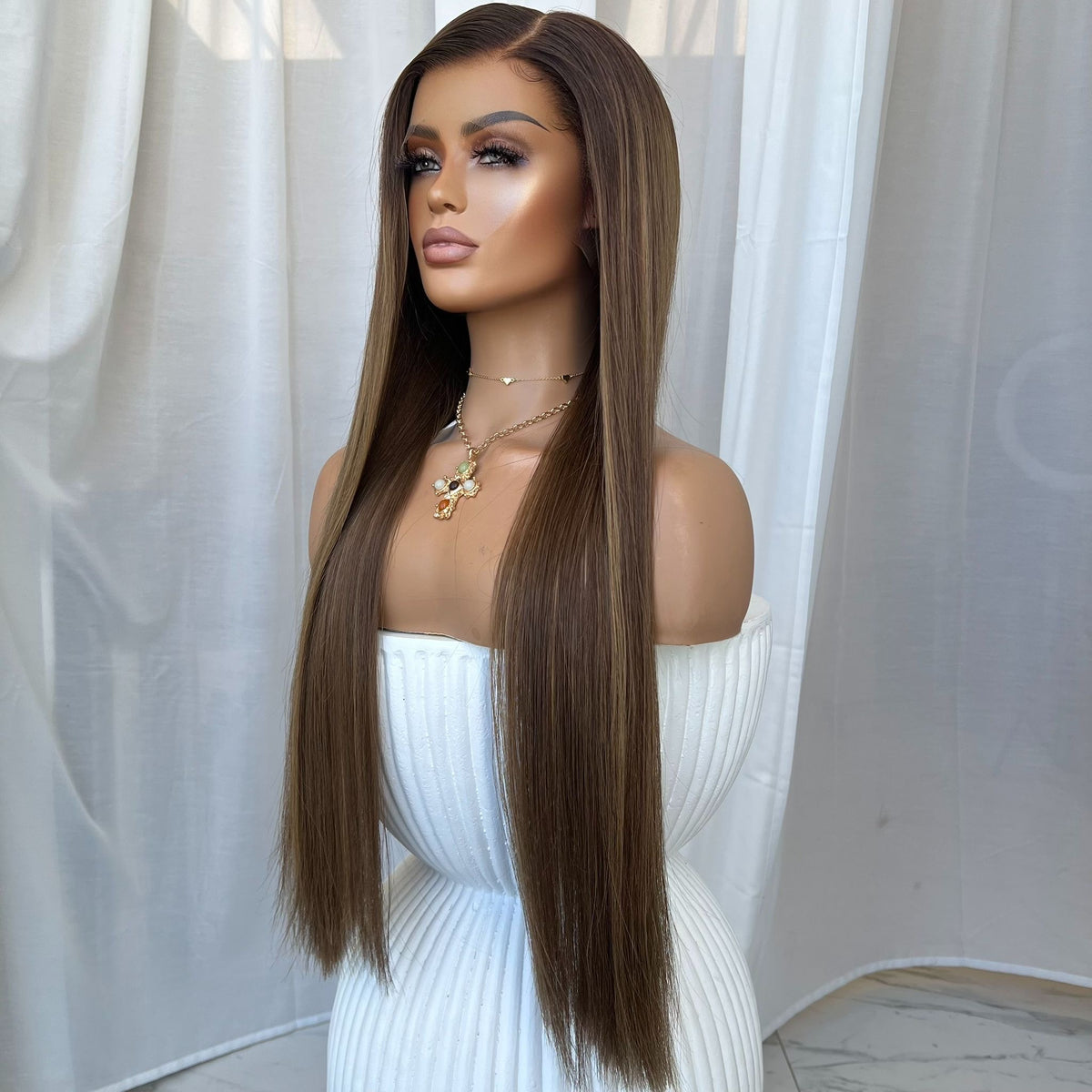 AMARA | HD FULL LACE STRETCH CAP | S-M