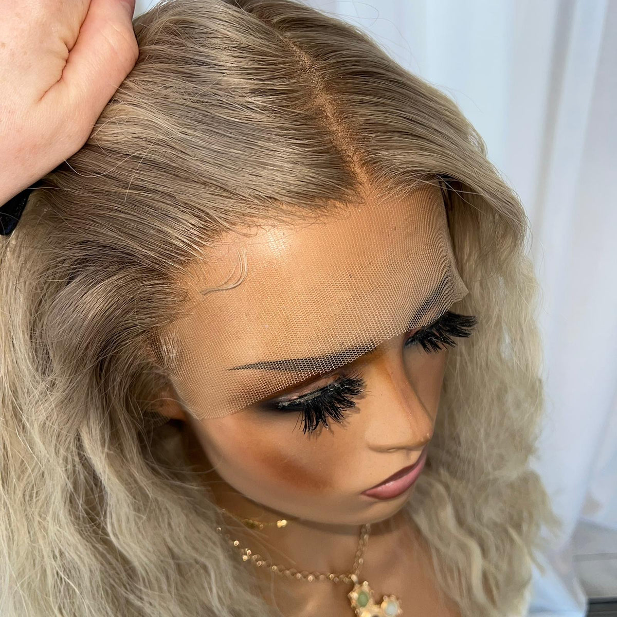 ASHLIE | HD FULL LACE STRETCH CAP | S-M