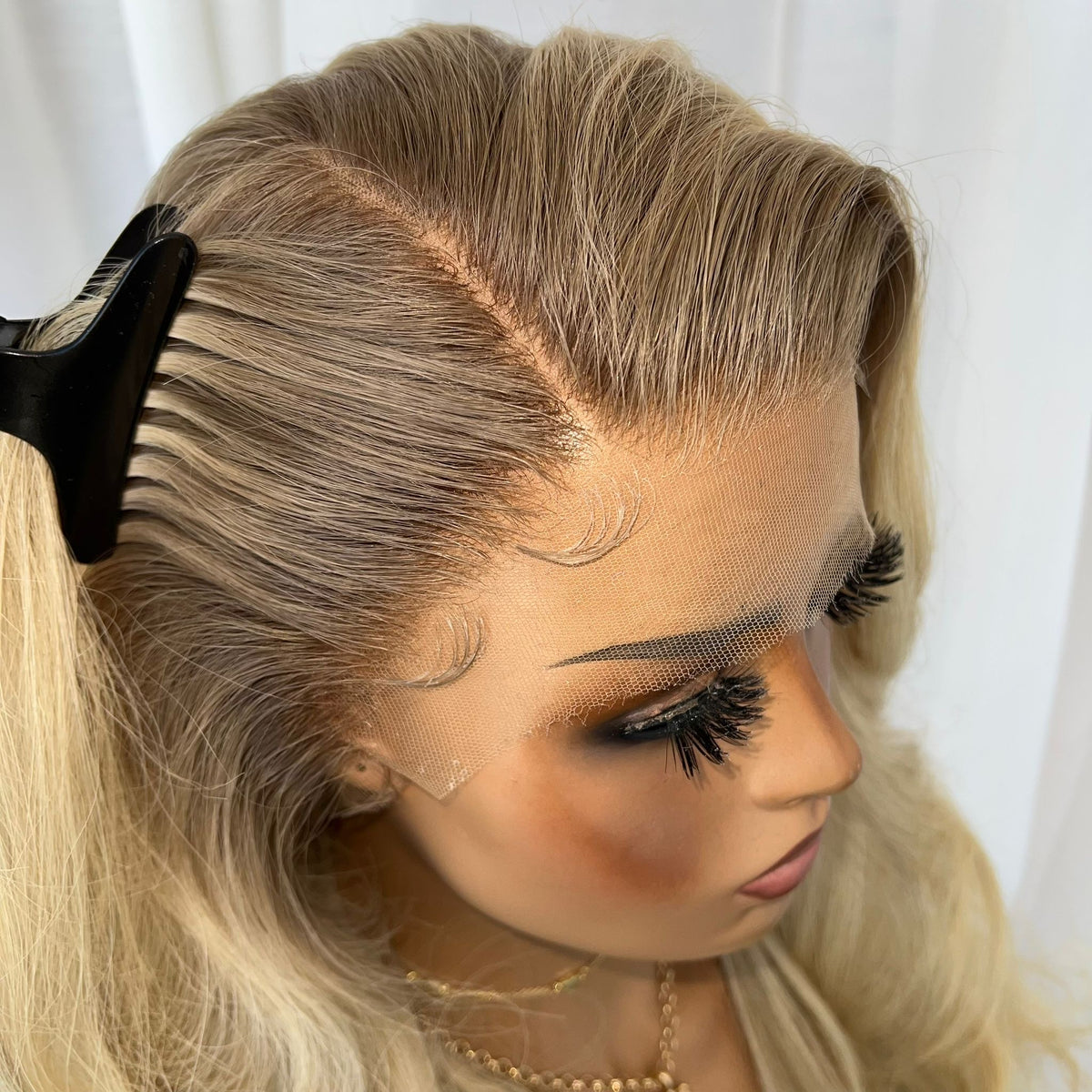 ASHLIE | HD FULL LACE STRETCH CAP | S-M