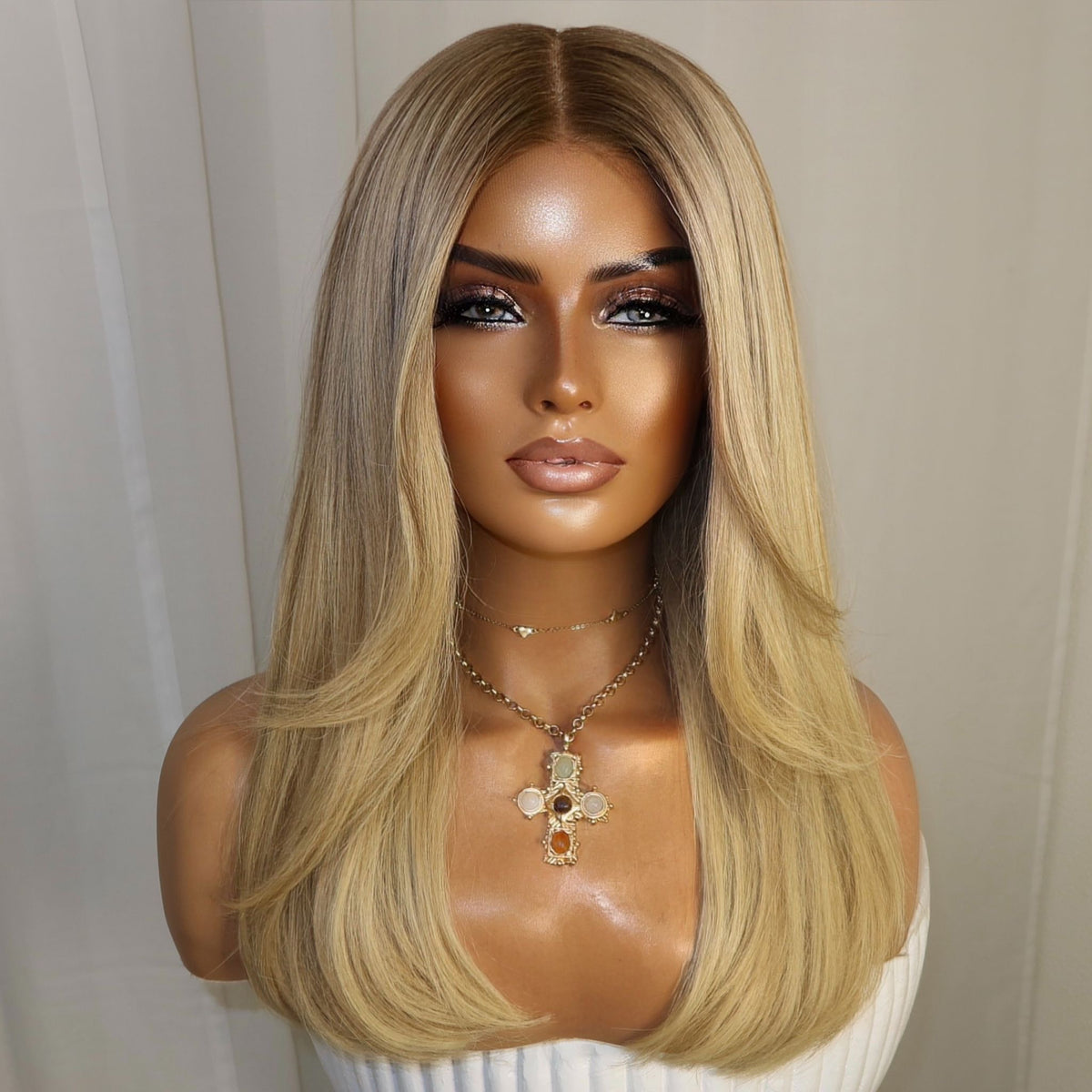 BIANKA | HD FULL LACE STRETCH CAP | S-M