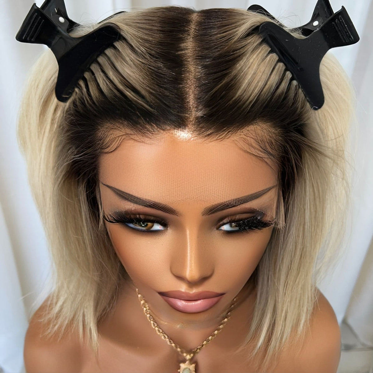 YEEZY PLATINUM | HD FULL LACE STRETCH CAP | M-L