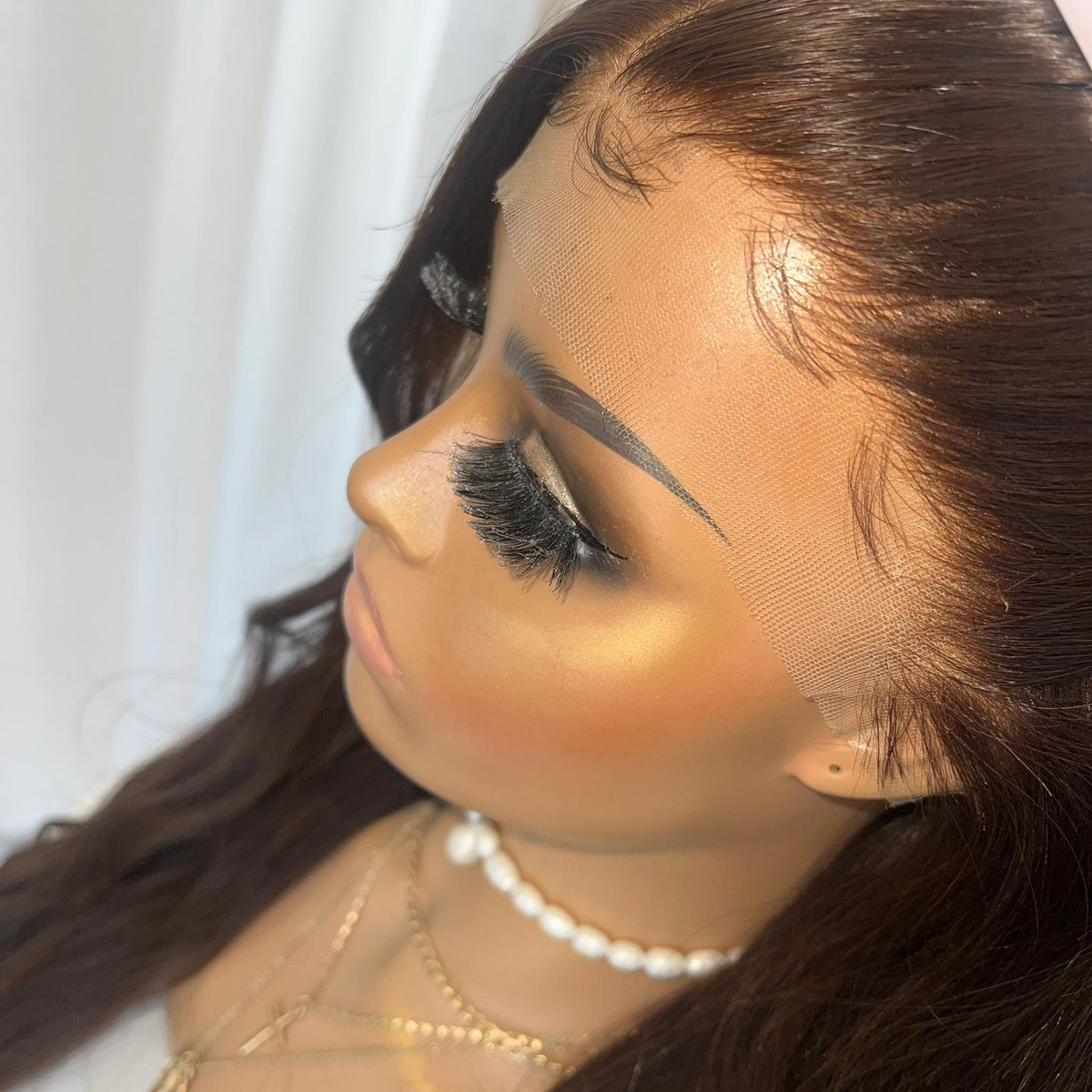 KING KYLIE DARK BROWN | HD LACE FRONT | CUSTOM MADE